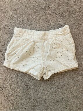 Janie and Jack White Eyelet Shorts